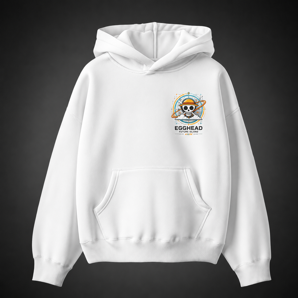 Monkey D. Luffy One Piece Anime Hoodie - Egghead Future Crew