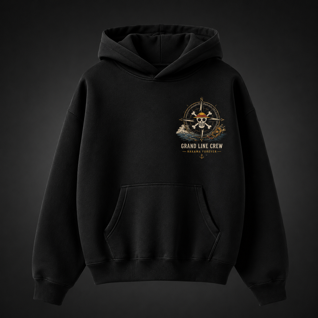 Monkey D. Luffy One Piece Anime Hoodie - Grand Line Crew