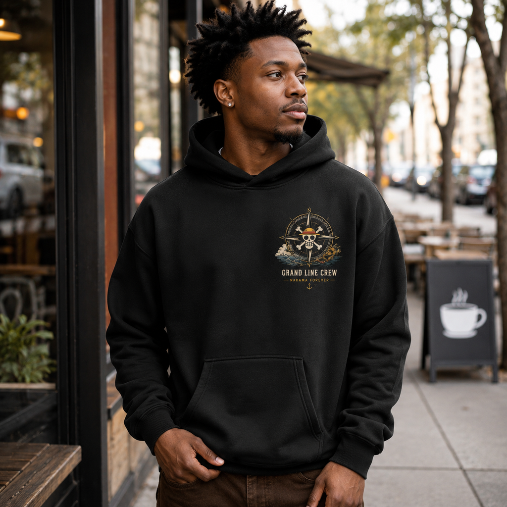 Monkey D. Luffy One Piece Anime Hoodie - Grand Line Crew