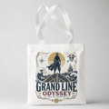 Monkey D. Luffy One Piece Anime Canvas Tote Bag - Grand Line Odyssey