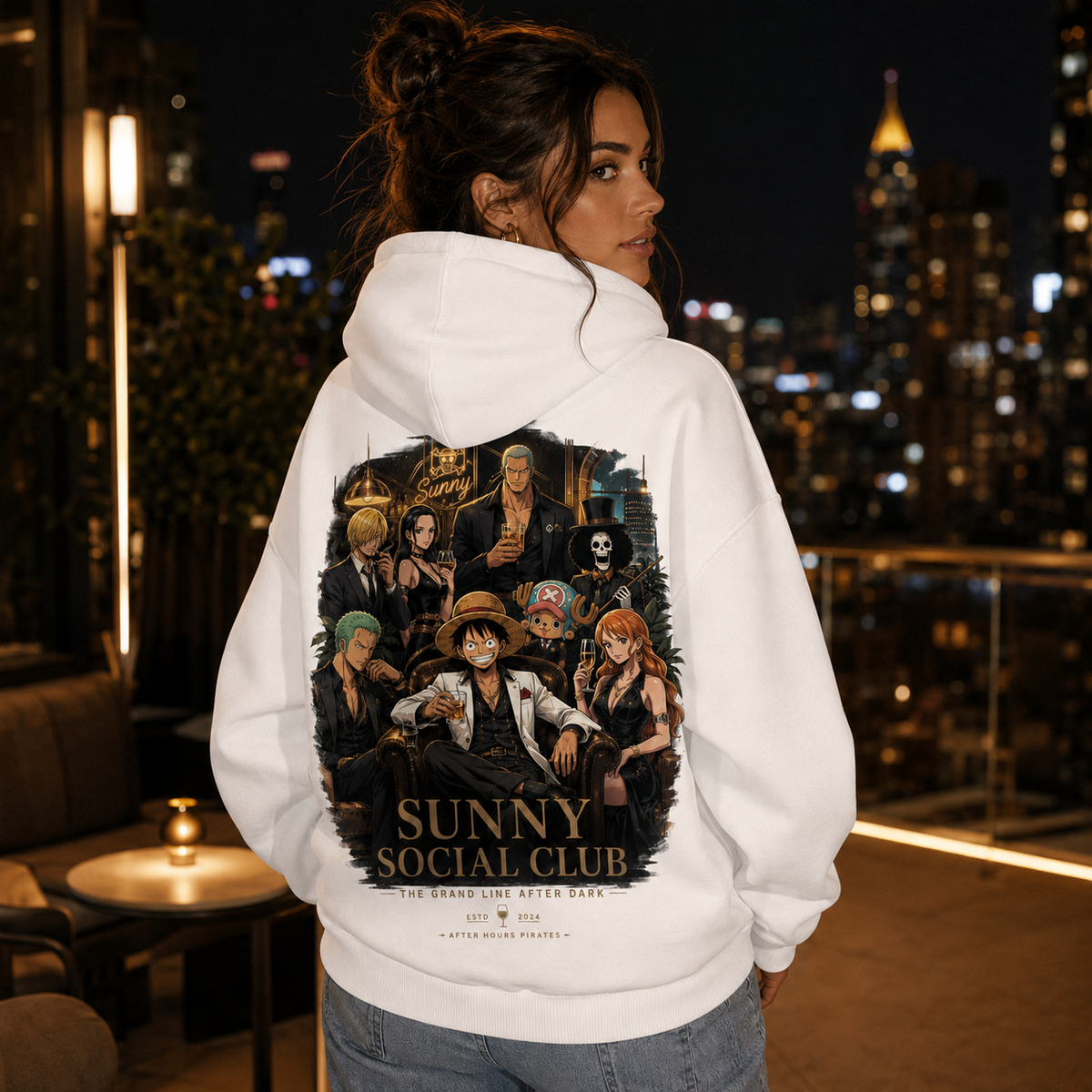 Monkey D. Luffy One Piece Anime Hoodie - Sunny Social Club