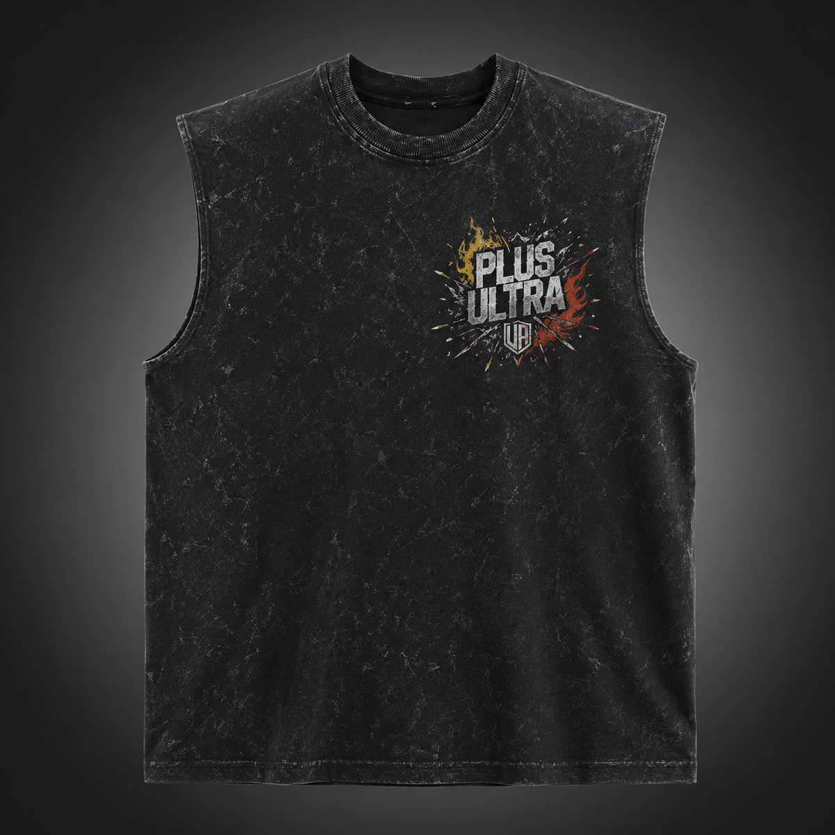 My Hero Academia Anime Tank Top - U.A. Heroes Eyes Acid Wash Vest