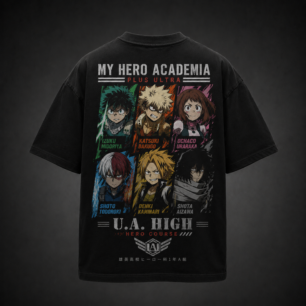 My Hero Academia Anime Graphic Tee - U.A. High Hero Course
