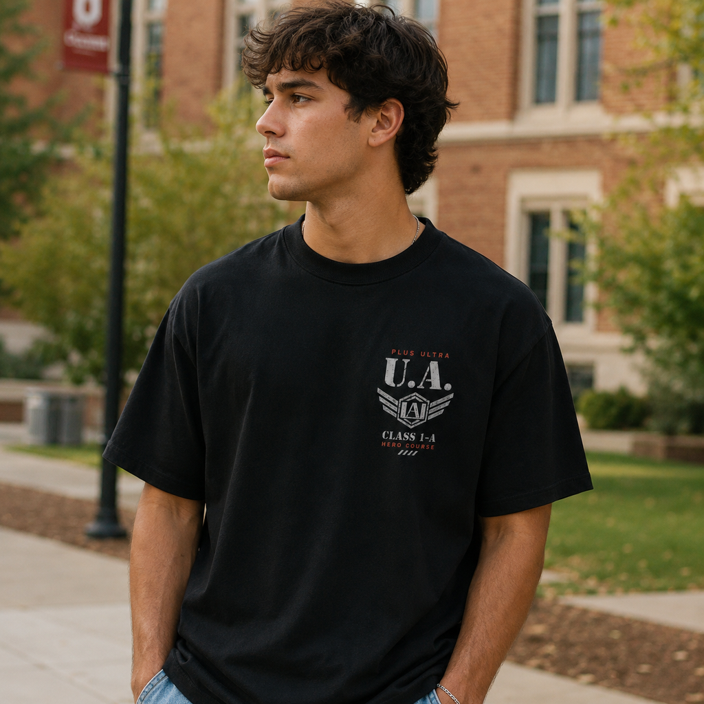 My Hero Academia Anime Graphic Tee - U.A. High Hero Course
