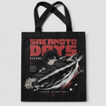 Nagumo Sakamoto Days Anime Canvas Tote Bag - Chaos In Motion