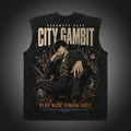 Nagumo Sakamoto Days Anime Tank Top - City Gambit Acid Wash Vest