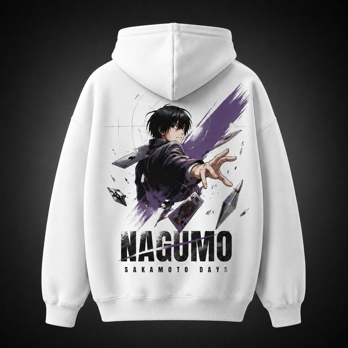 Nagumo Sakamoto Days Anime Hoodie - Nagumo Cards
