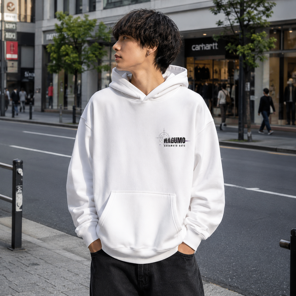 Nagumo Sakamoto Days Anime Hoodie - Nagumo Cards