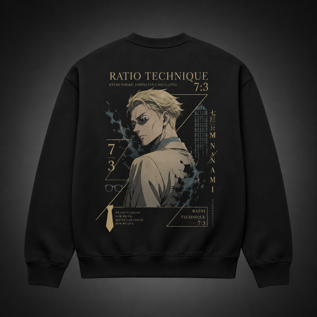 Nanami Kento Jujutsu Kaisen Anime Sweatshirt - Ratio Technique