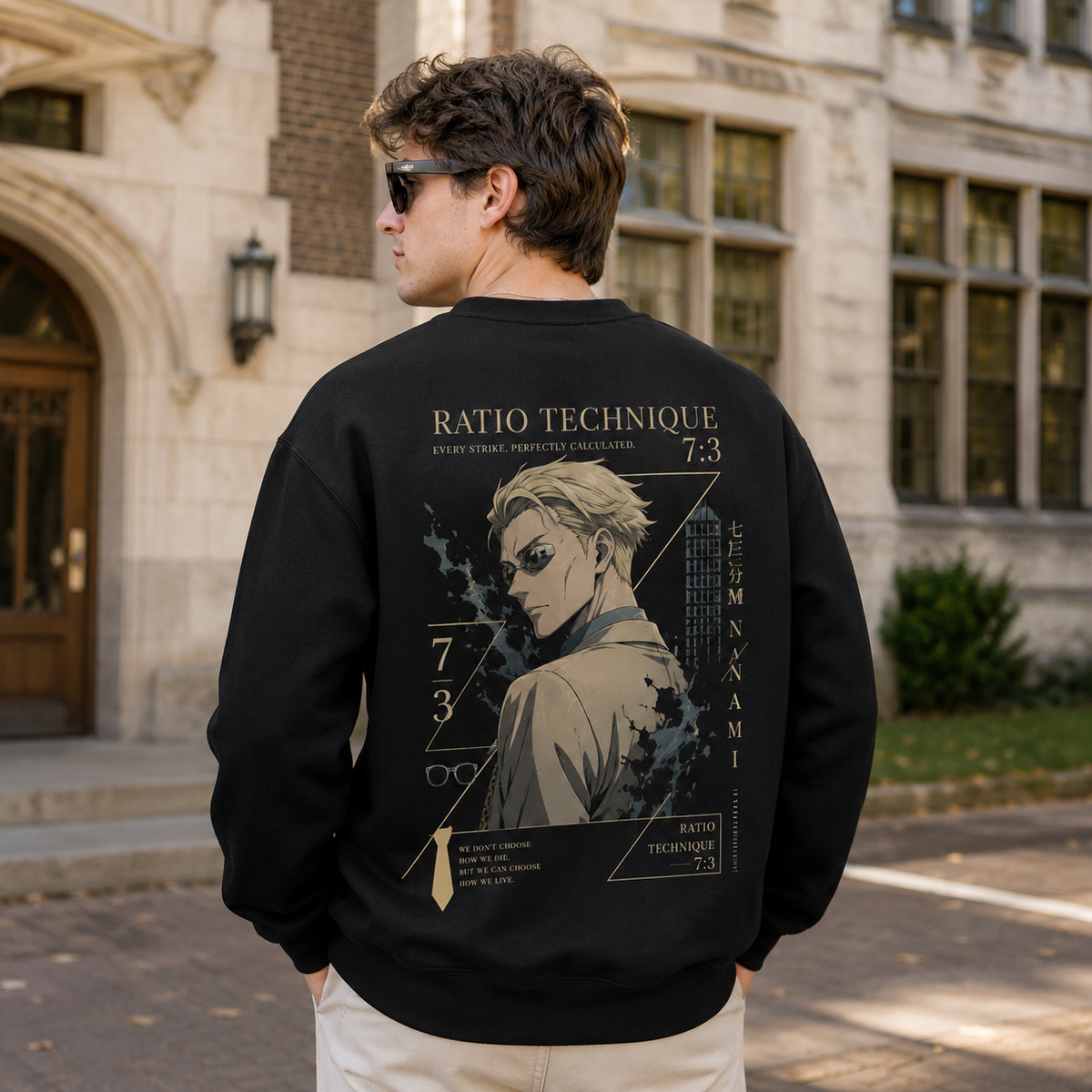 Nanami Kento Jujutsu Kaisen Anime Sweatshirt - Ratio Technique