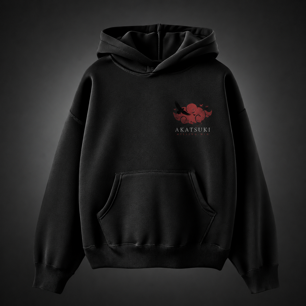 Naruto Anime Hoodie - Akatsuki Blood Moon