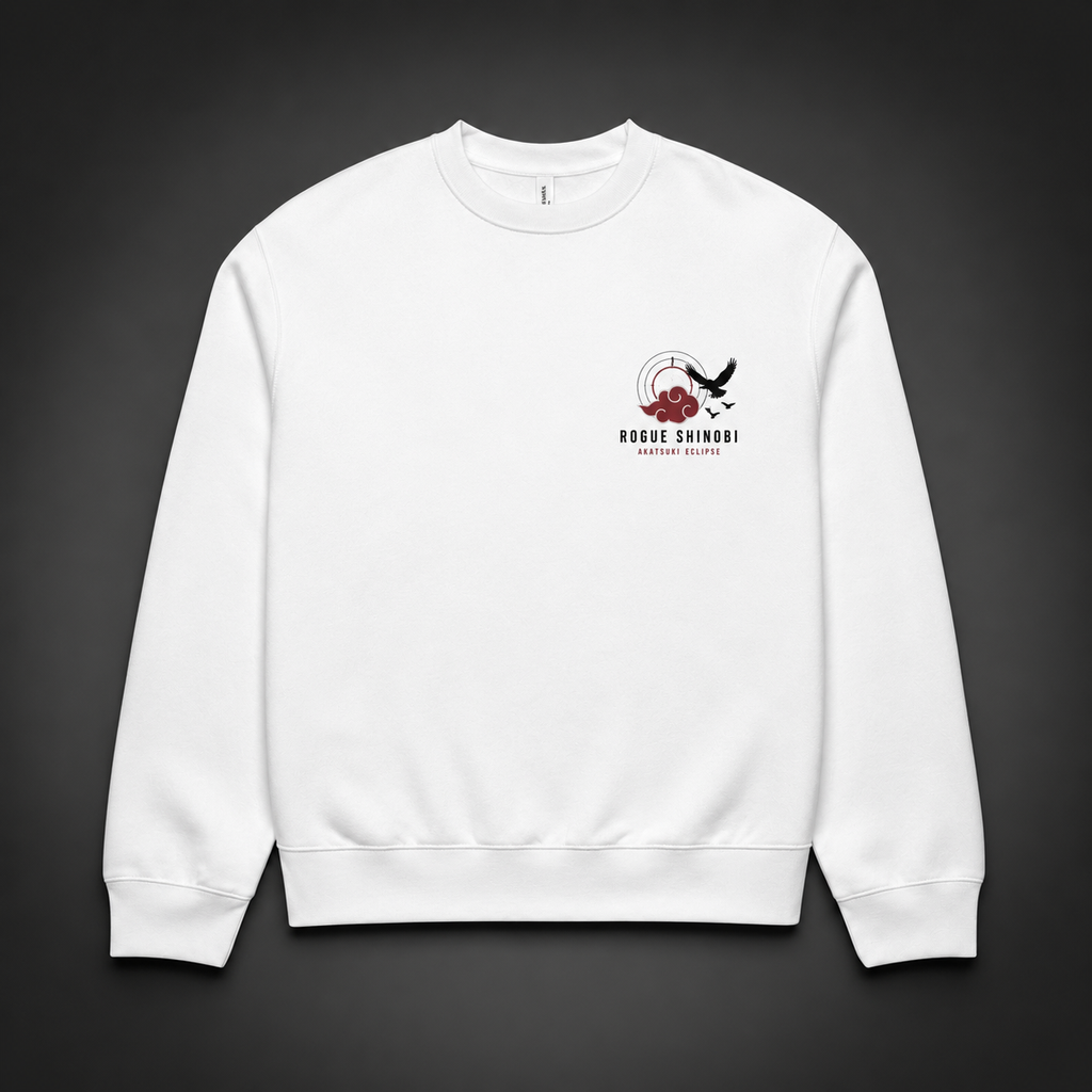 Naruto Anime Sweatshirt - Akatsuki Eclipse Crest