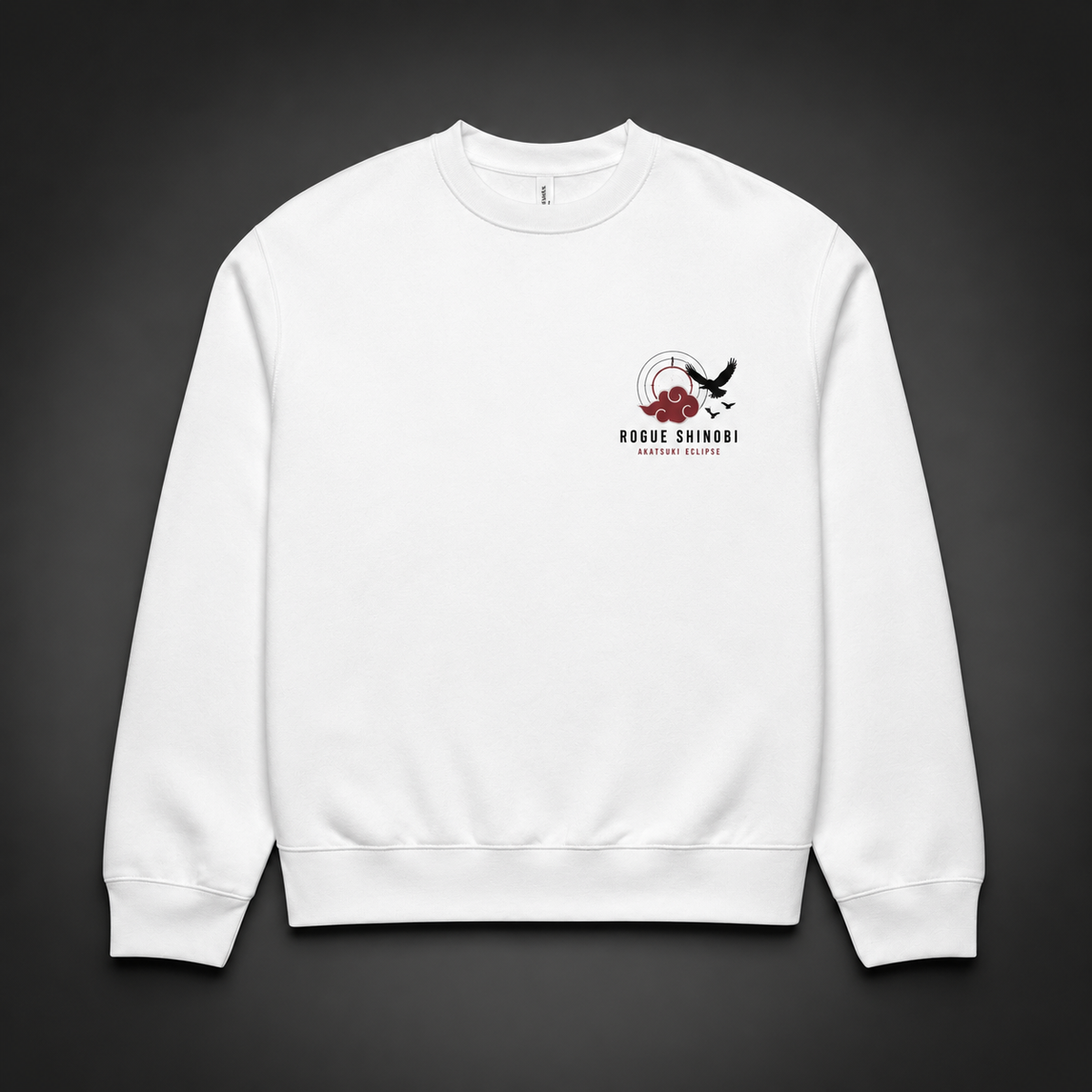 Naruto Anime Sweatshirt - Akatsuki Eclipse Crest