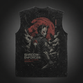 Naruto Anime Tank Top - Shadow Enforcer Acid Wash Vest