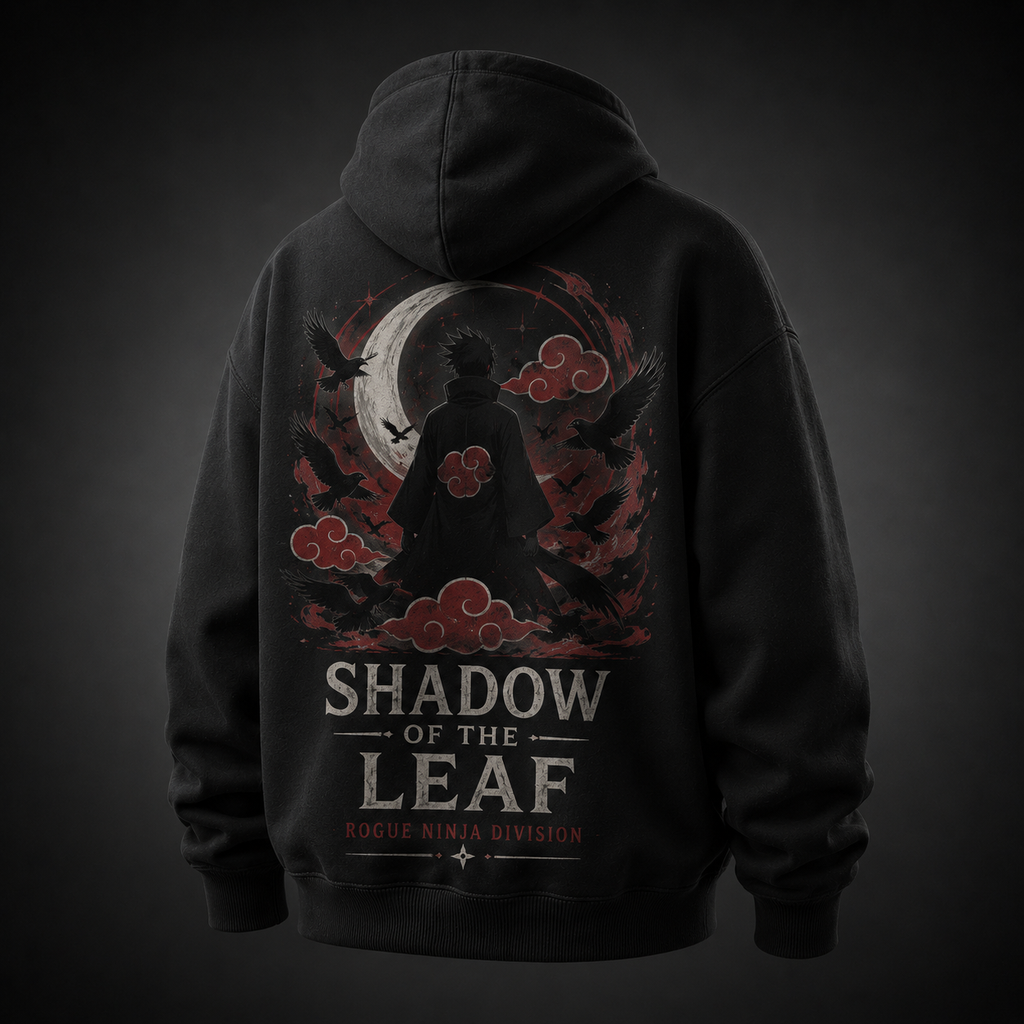 Naruto Anime Hoodie - Shadow Of The Leaf