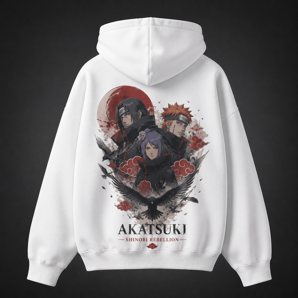Naruto Anime Hoodie - Shinobi Rebellion