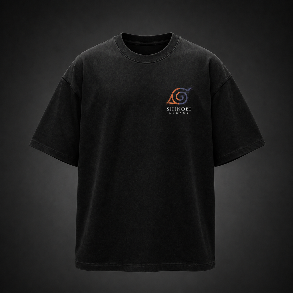 Naruto Uzumaki Naruto Anime Graphic Tee - Fire And Shadow