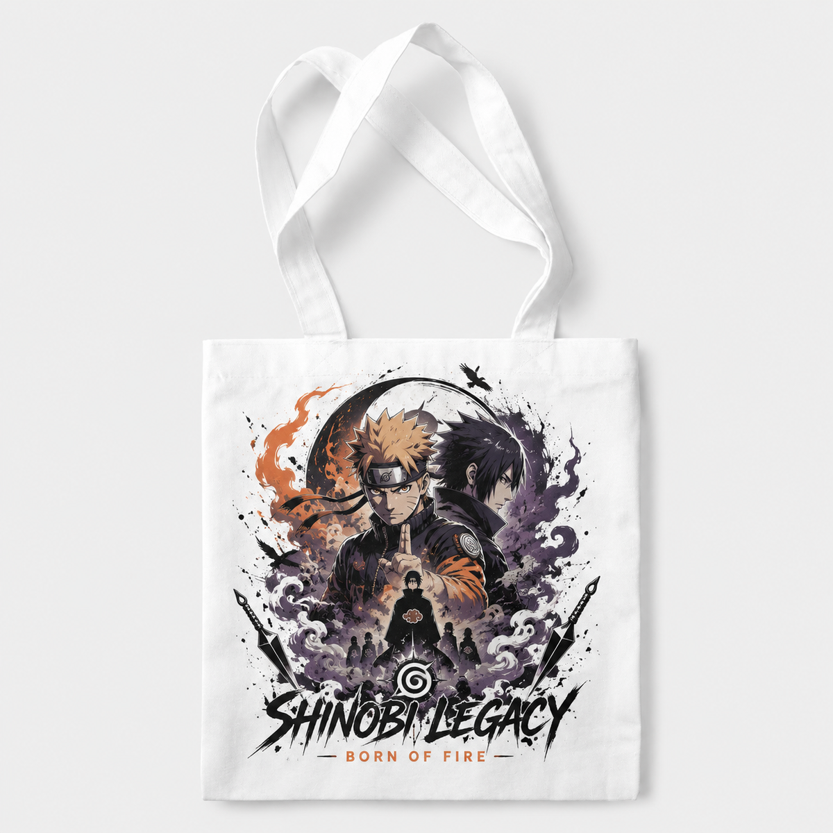 Naruto Uzumaki Naruto Anime Canvas Tote Bag - Shinobi Legacy
