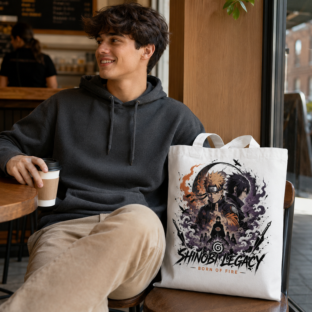 Naruto Uzumaki Naruto Anime Canvas Tote Bag - Shinobi Legacy