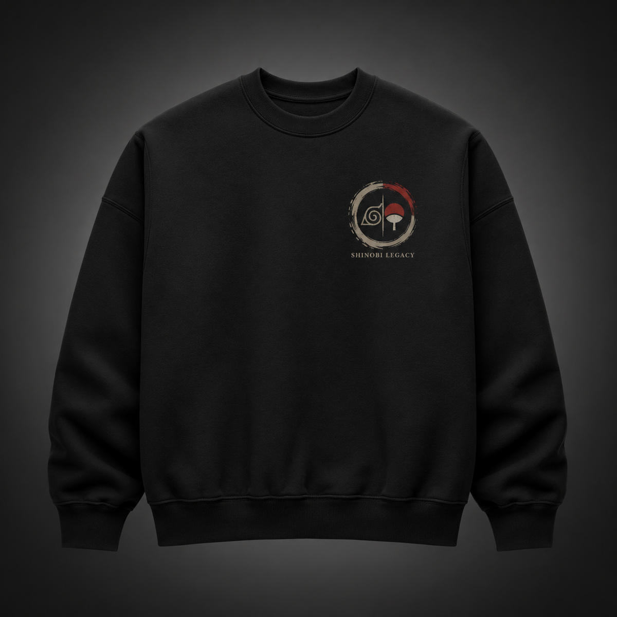 Naruto Uzumaki & Sasuke Uchiha Naruto Anime Sweatshirt - Valley Of Destiny - Style 07