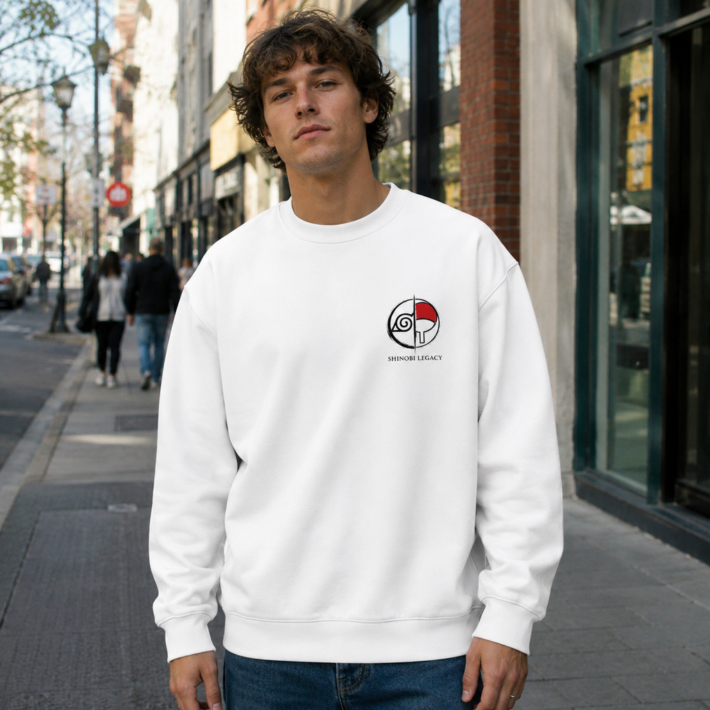 Naruto Uzumaki & Sasuke Uchiha Naruto Anime Sweatshirt - Valley Of Destiny - Style 06