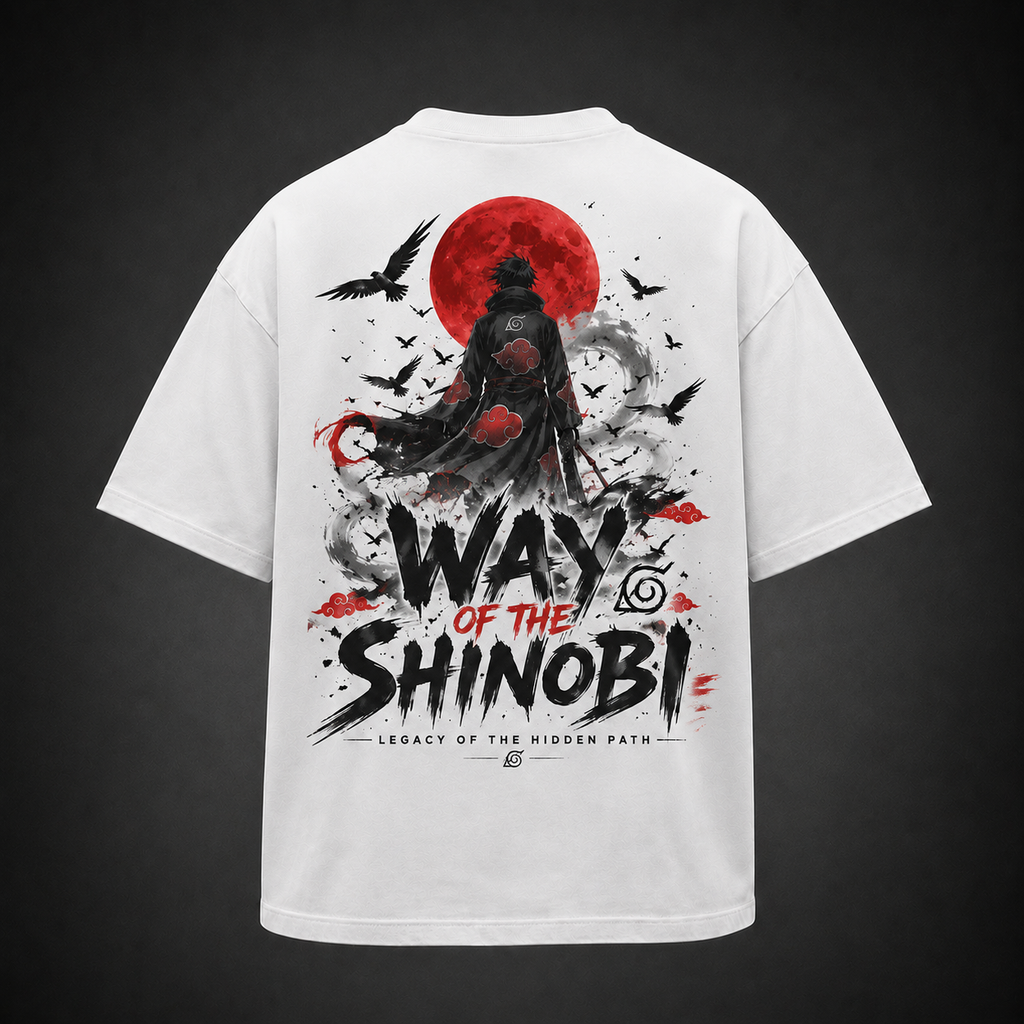 Naruto Anime Graphic Tee - Way Of The Shinobi