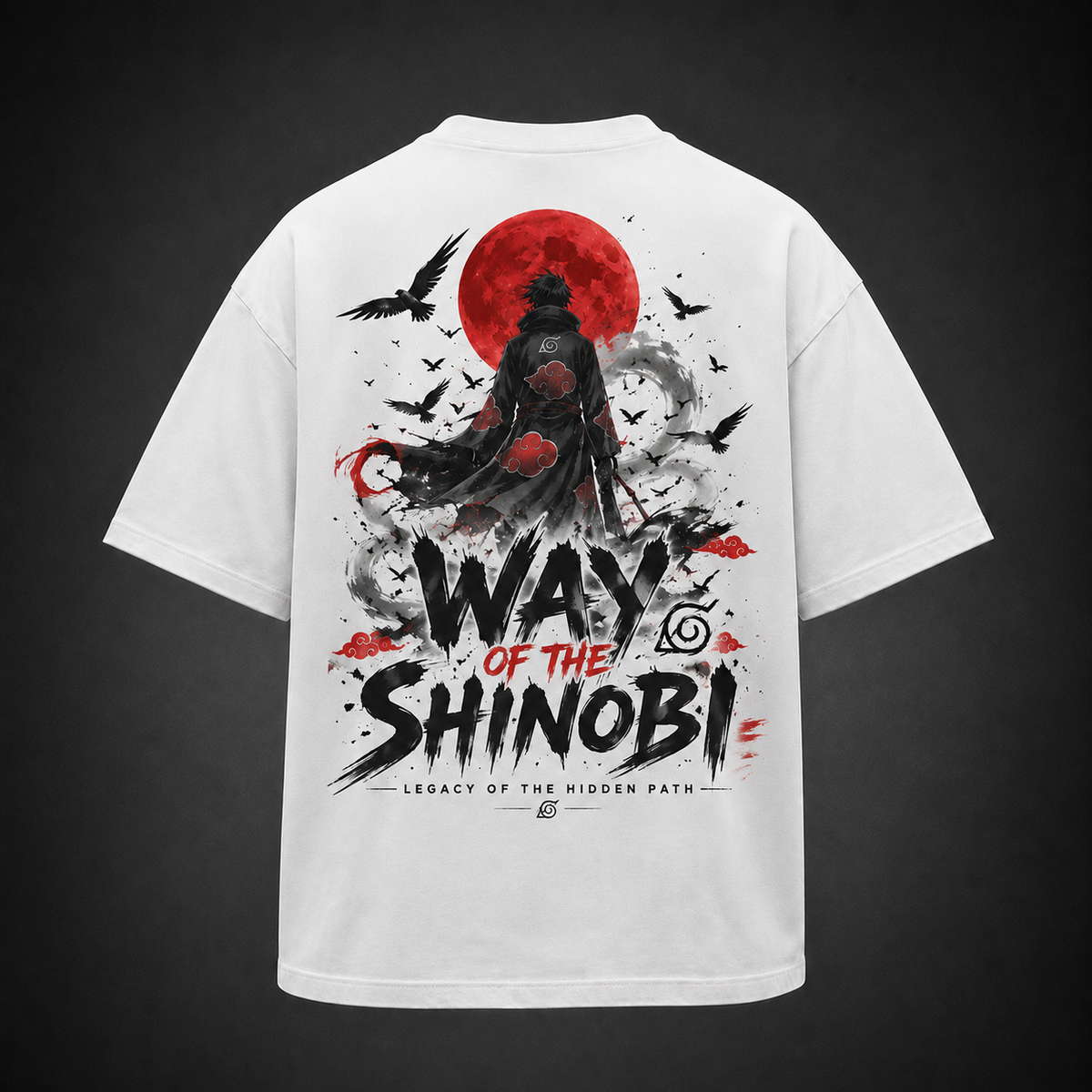 Naruto Anime Graphic Tee - Way Of The Shinobi