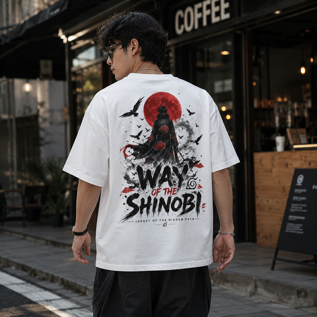 Naruto Anime Graphic Tee - Way Of The Shinobi