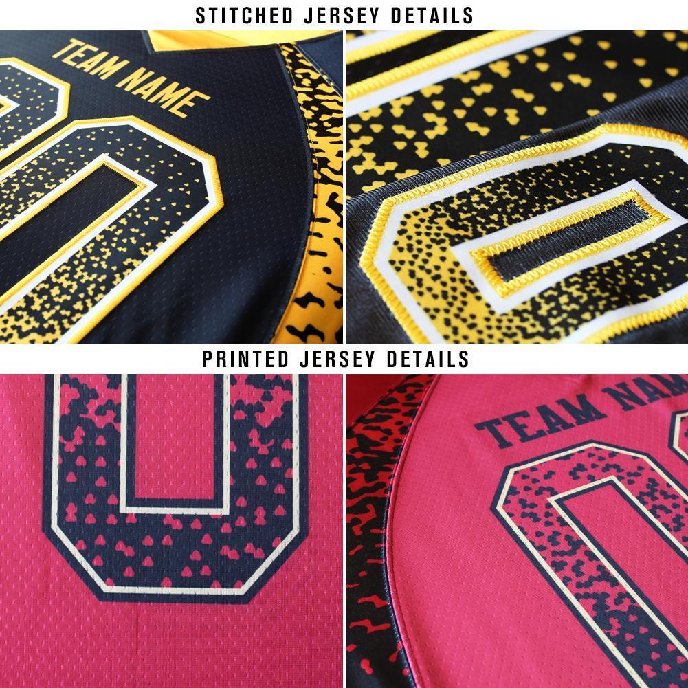 Custom Football Jersey - Black Grass Green-White Drift Fashion