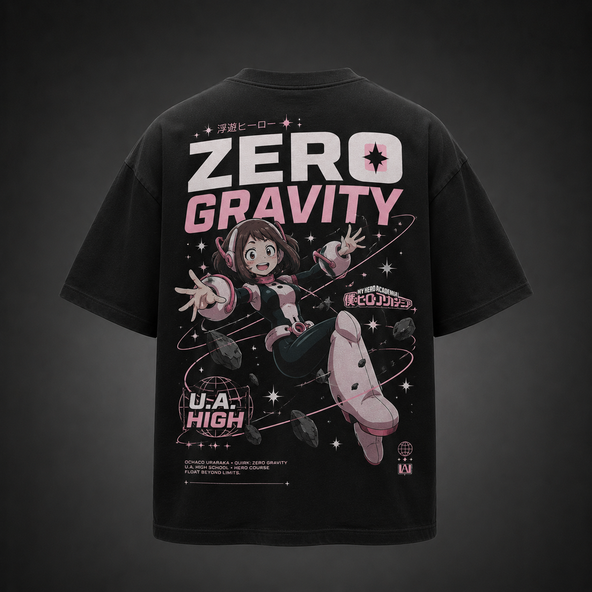 Ochaco Uraraka My Hero Academia Anime Graphic Tee - Zero Gravity