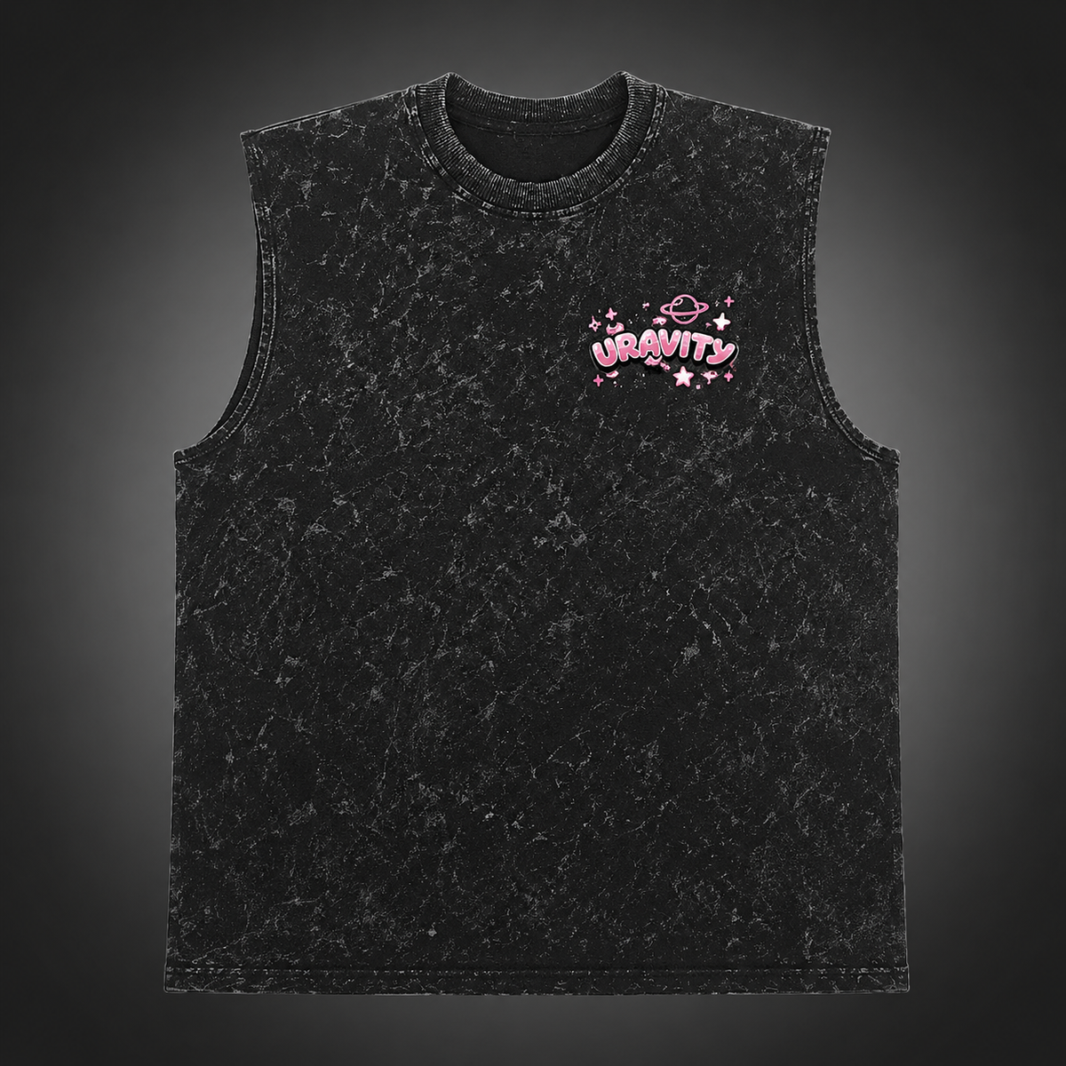 Ochaco Uraraka (Uravity) My Hero Academia Anime Tank Top - Uravity Zero Gravity Acid Wash Vest