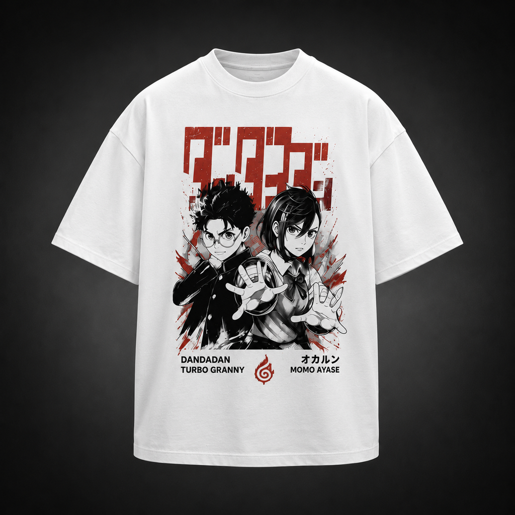 Okarun Dandadan Anime Graphic Tee - Turbo Curse Sprint