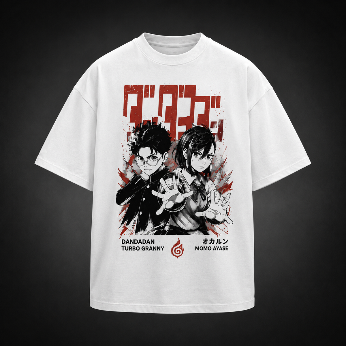 Okarun Dandadan Anime Graphic Tee - Turbo Curse Sprint