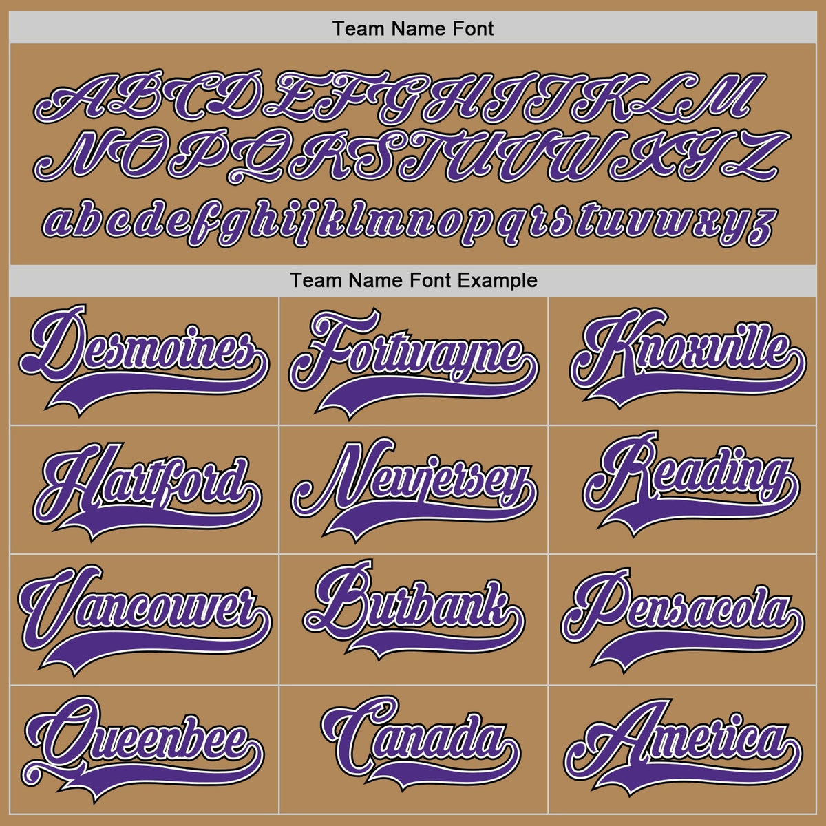 Custom Hockey Jersey - Old Gold Purple-Black - Style OldGold0015