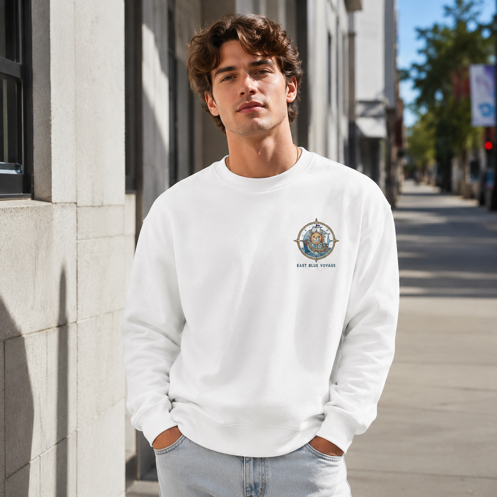 One Piece Anime Sweatshirt - East Blue Voyage