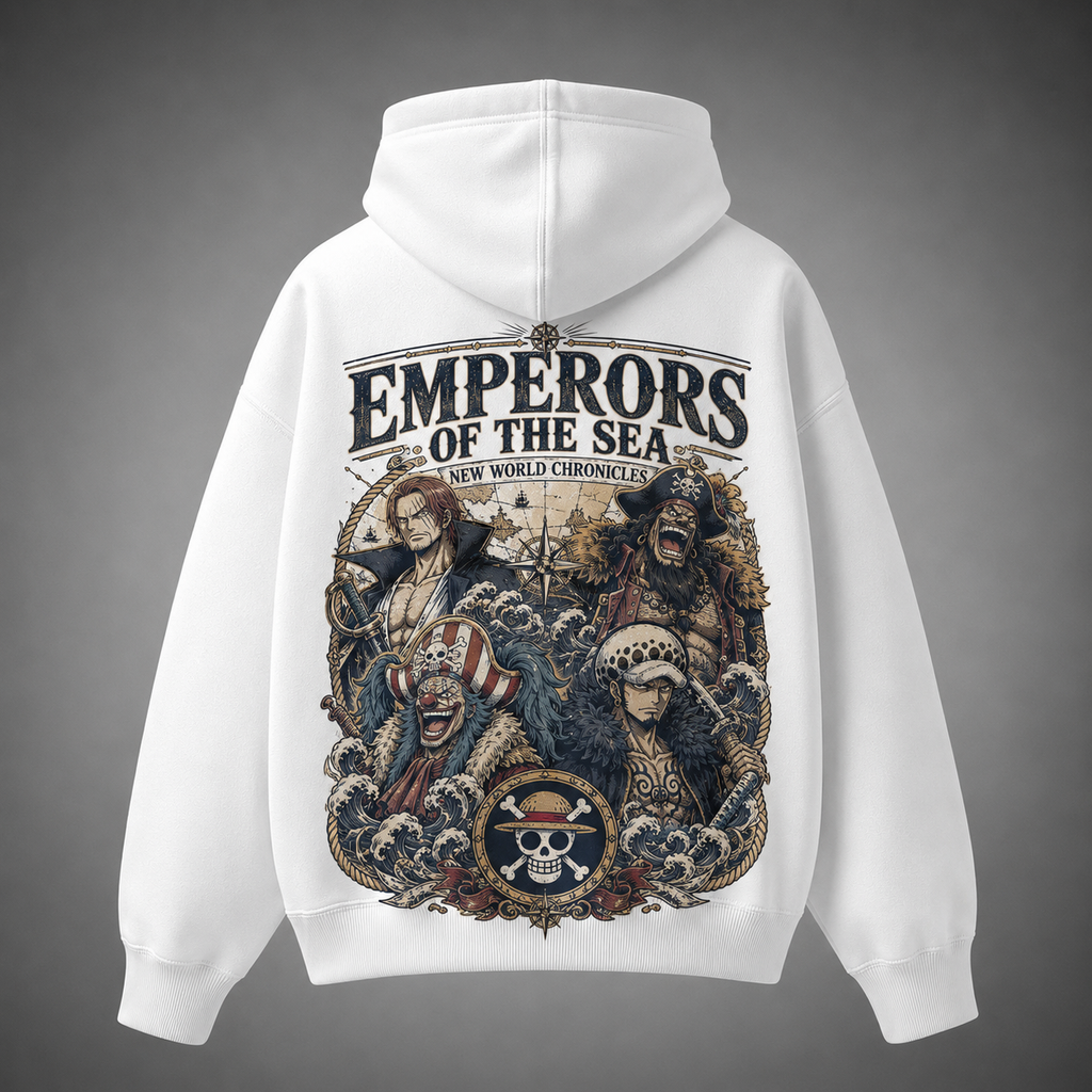 One Piece Anime Hoodie - Emperors Of The Sea