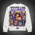 One Piece Anime Sweatshirt - Grand Line Alliance