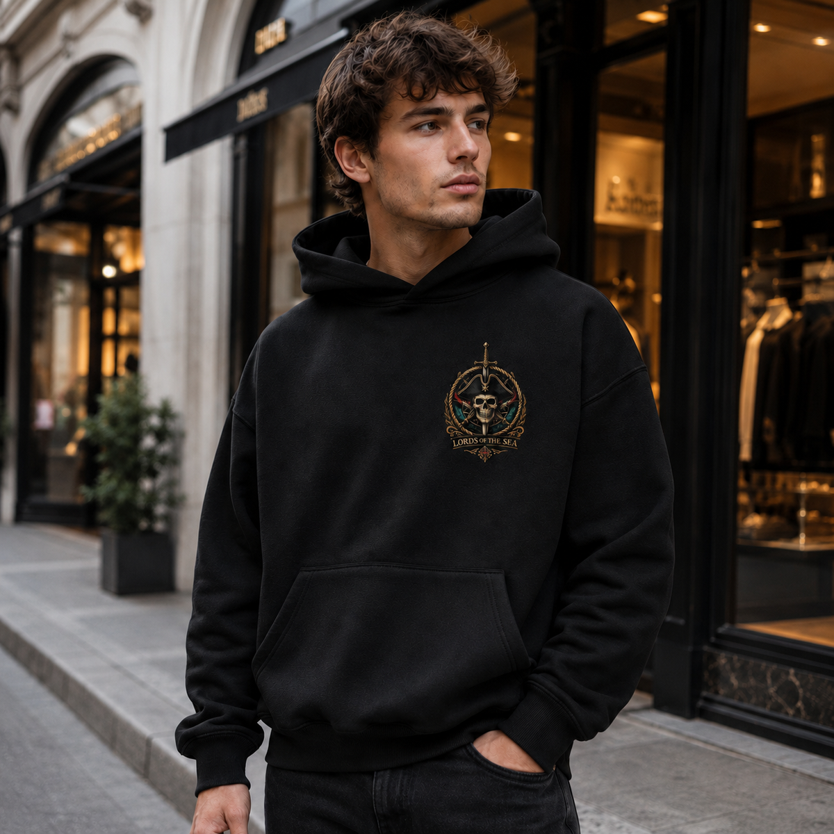 One Piece Anime Hoodie - Grand Line Dossier