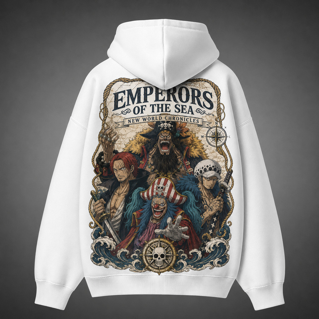 One Piece Anime Hoodie - New World Emperors