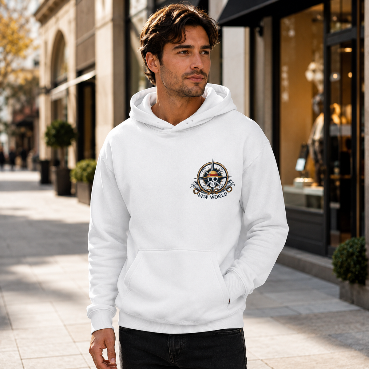One Piece Anime Hoodie - New World Emperors