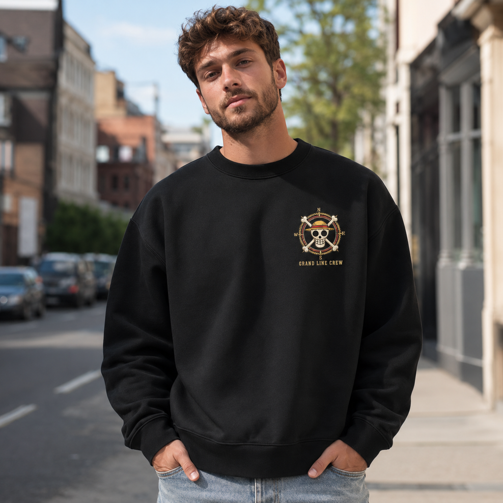 One Piece Anime Sweatshirt - Set Sail Crew