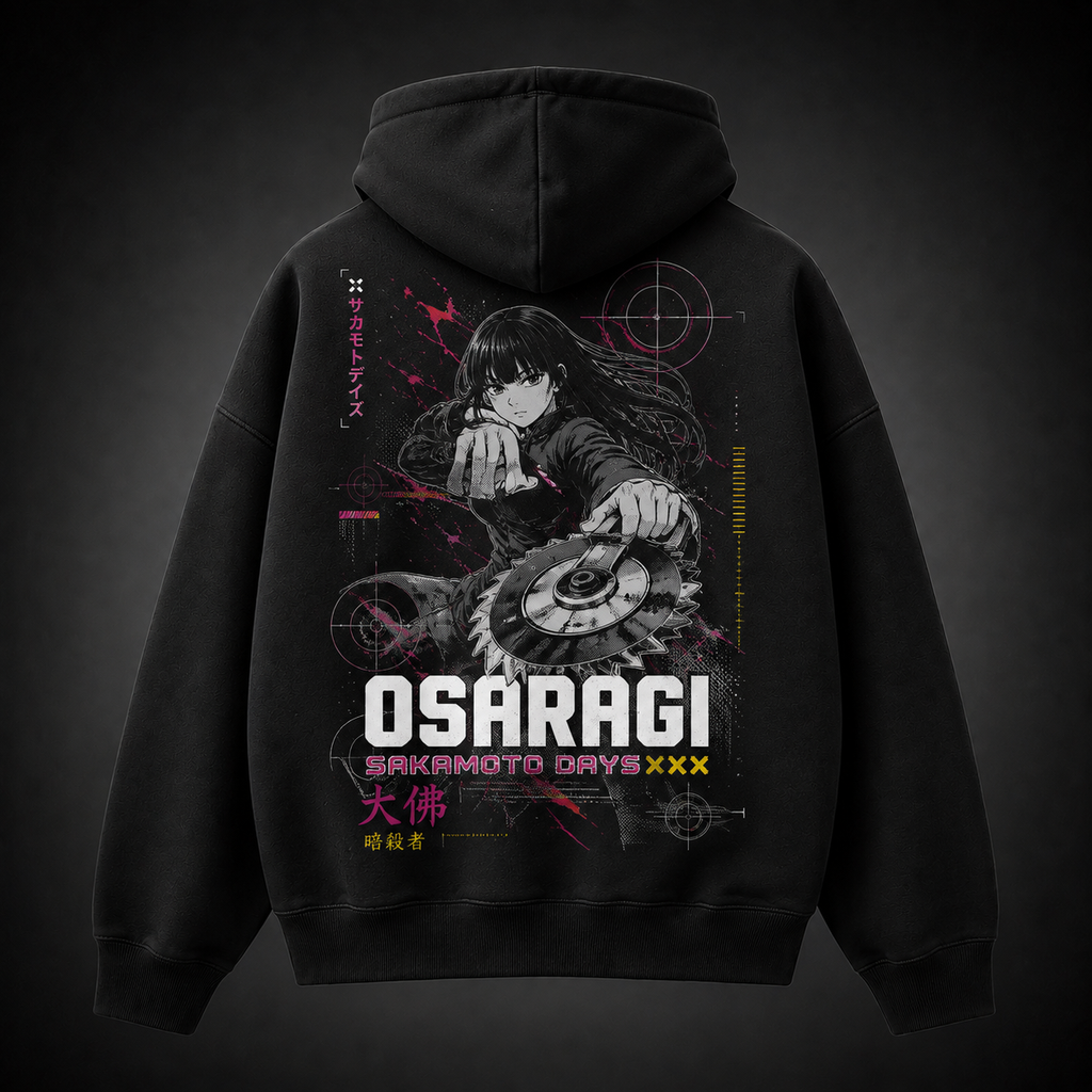 Osaragi Sakamoto Days Anime Hoodie - Osaragi Assassin