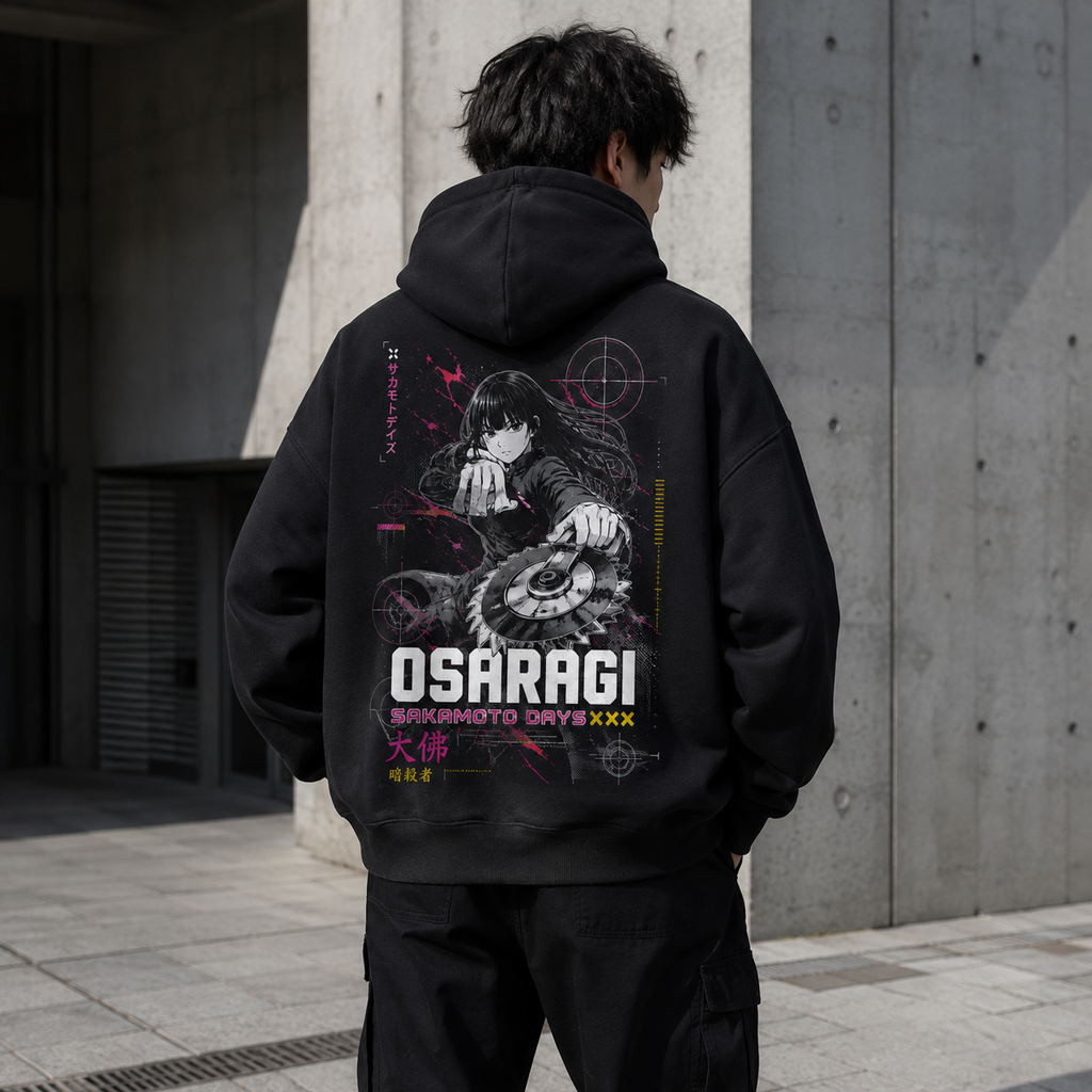 Osaragi Sakamoto Days Anime Hoodie - Osaragi Assassin