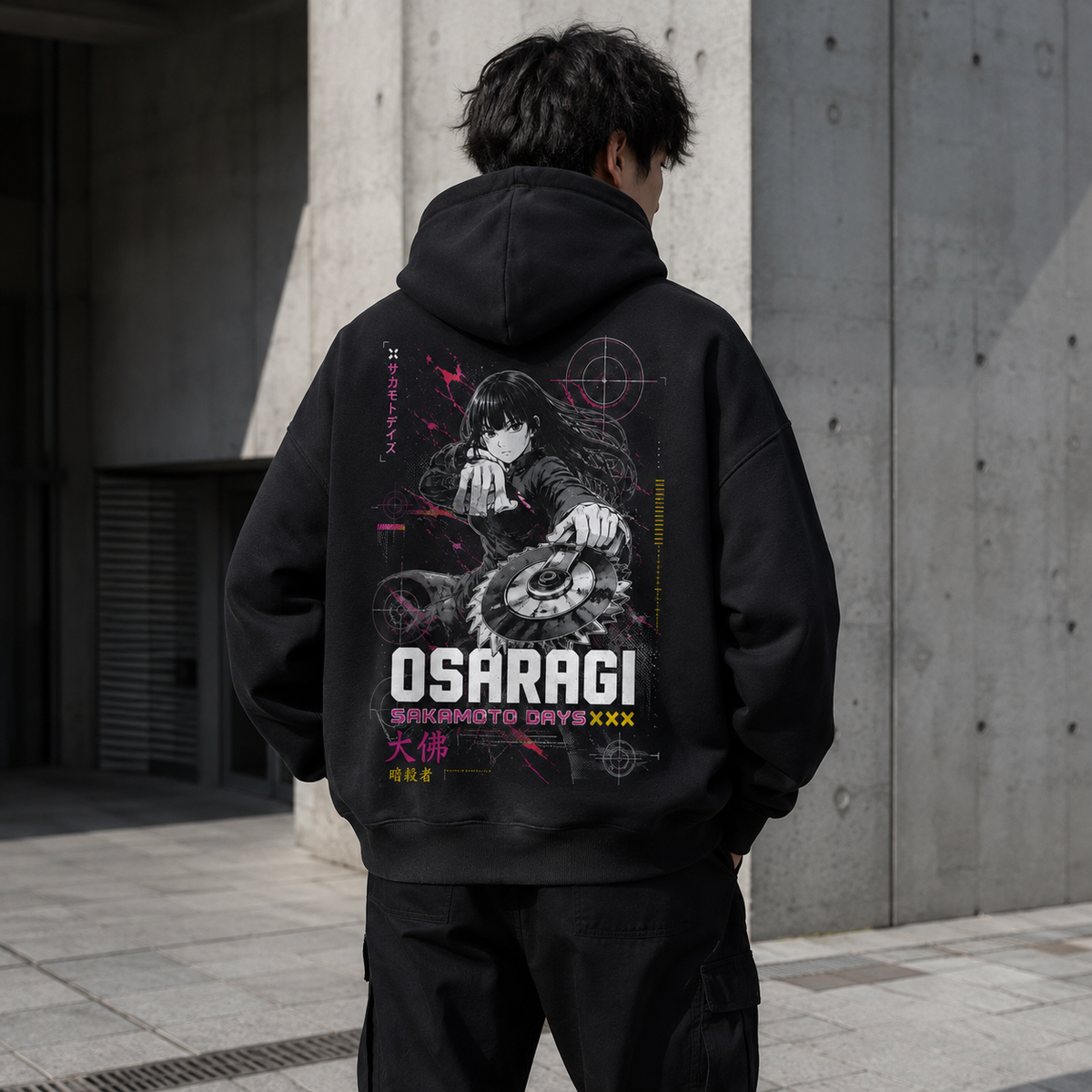 Osaragi Sakamoto Days Anime Hoodie - Osaragi Assassin