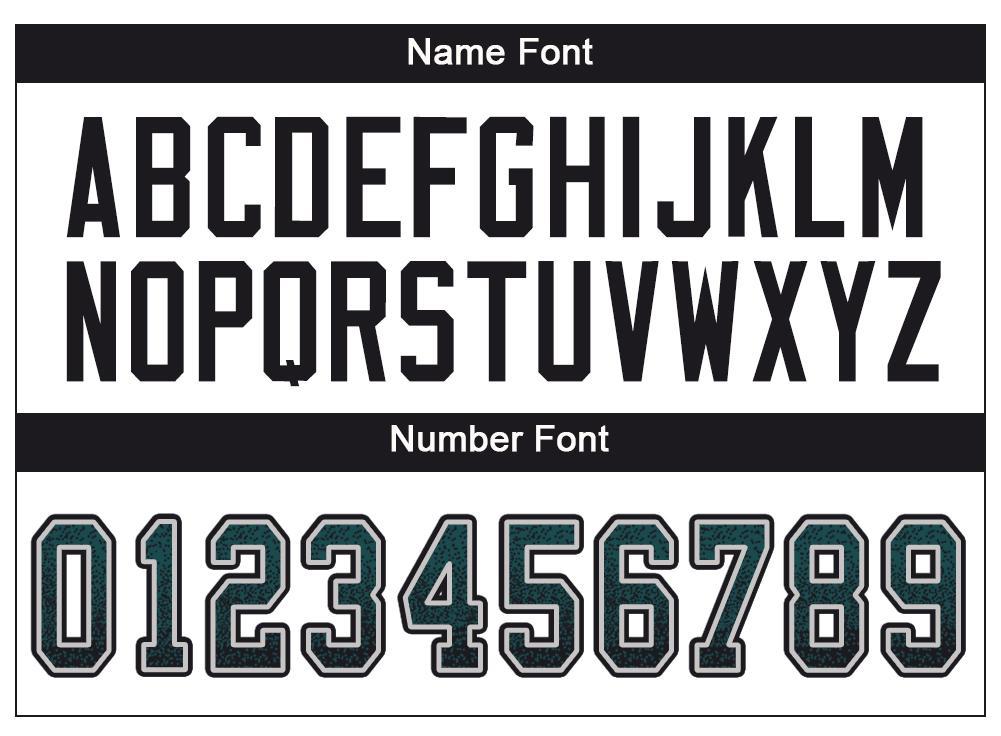 Custom Football Jersey - Midnight Green Black-White Drift Fashion