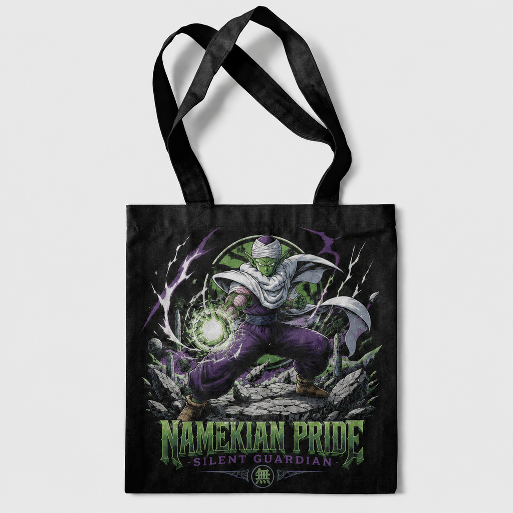 Piccolo Dragon Ball Anime Canvas Tote Bag - Namekian Pride