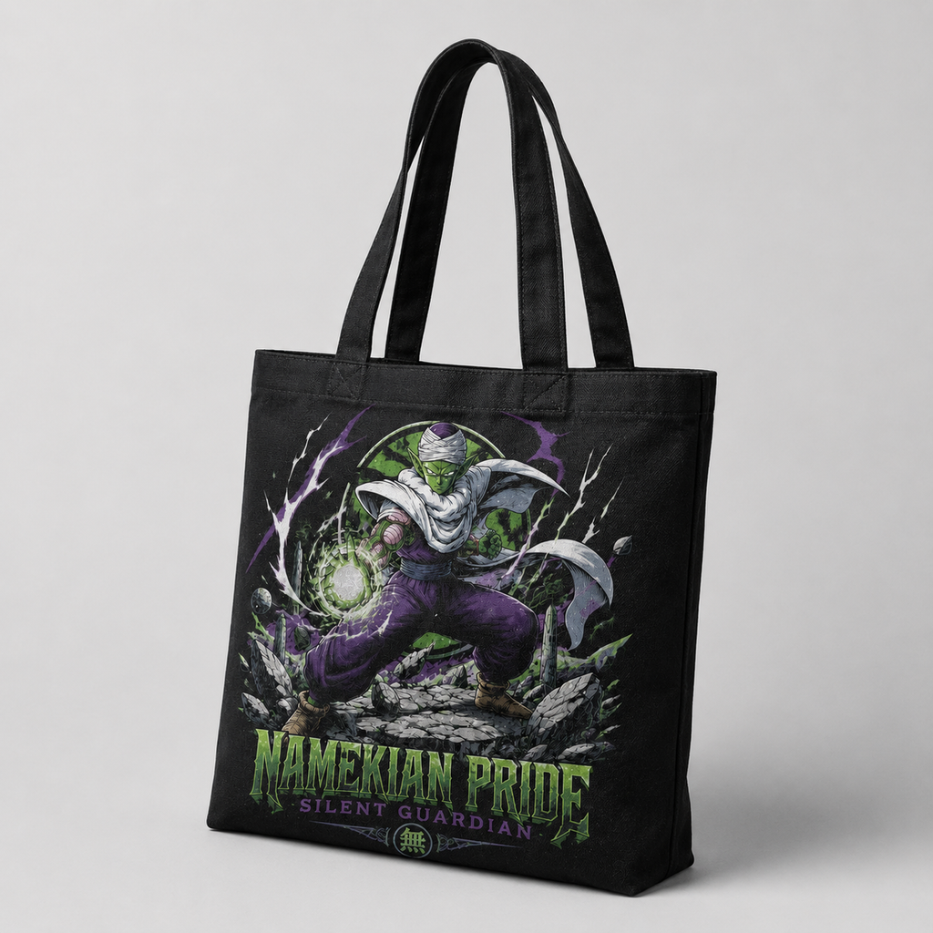 Piccolo Dragon Ball Anime Canvas Tote Bag - Namekian Pride