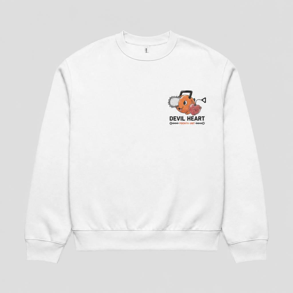 Pochita Chainsaw Man Anime Sweatshirt - Heart Of The Hunt