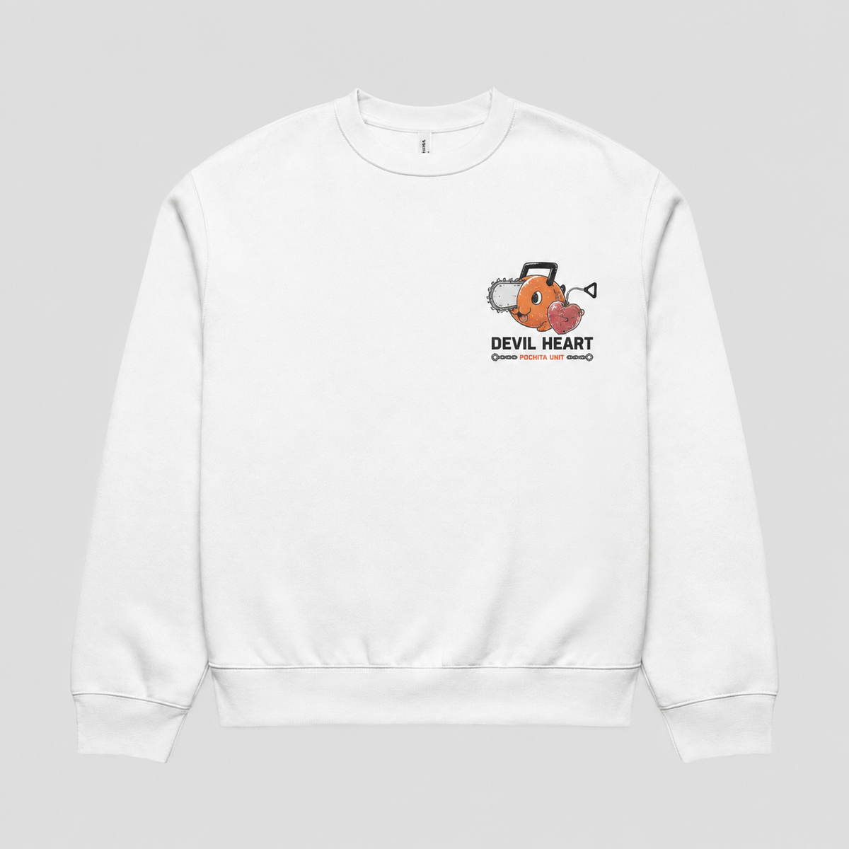 Pochita Chainsaw Man Anime Sweatshirt - Heart Of The Hunt