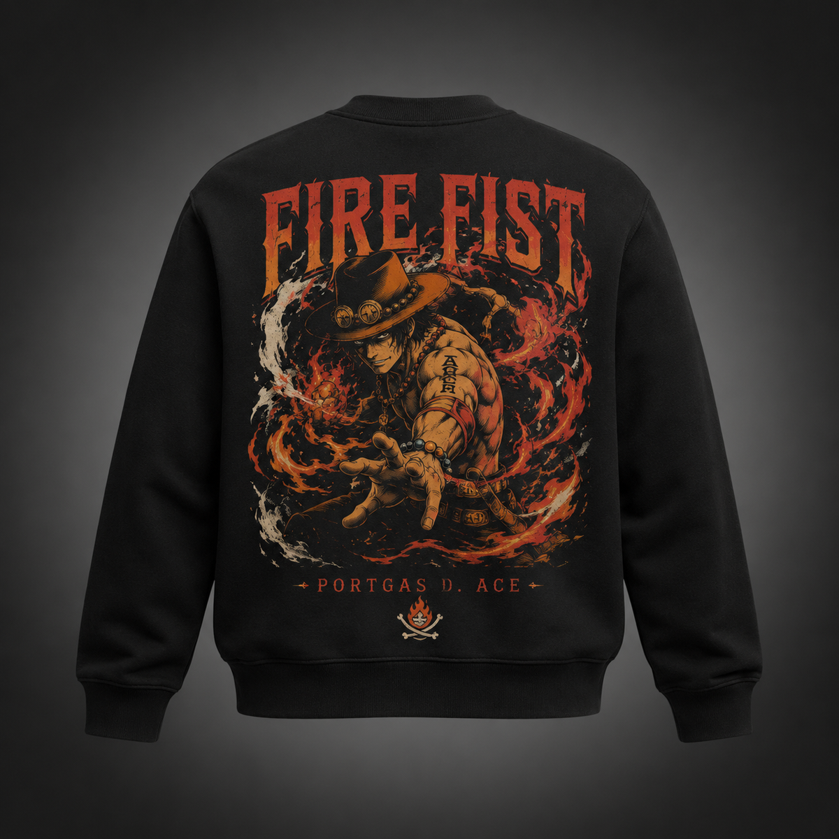 Portgas D. Ace One Piece Anime Sweatshirt - Fire Fist Ace